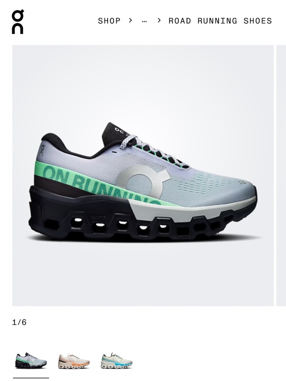 Oncloud Cloudmonster 2 Nimbus Artic